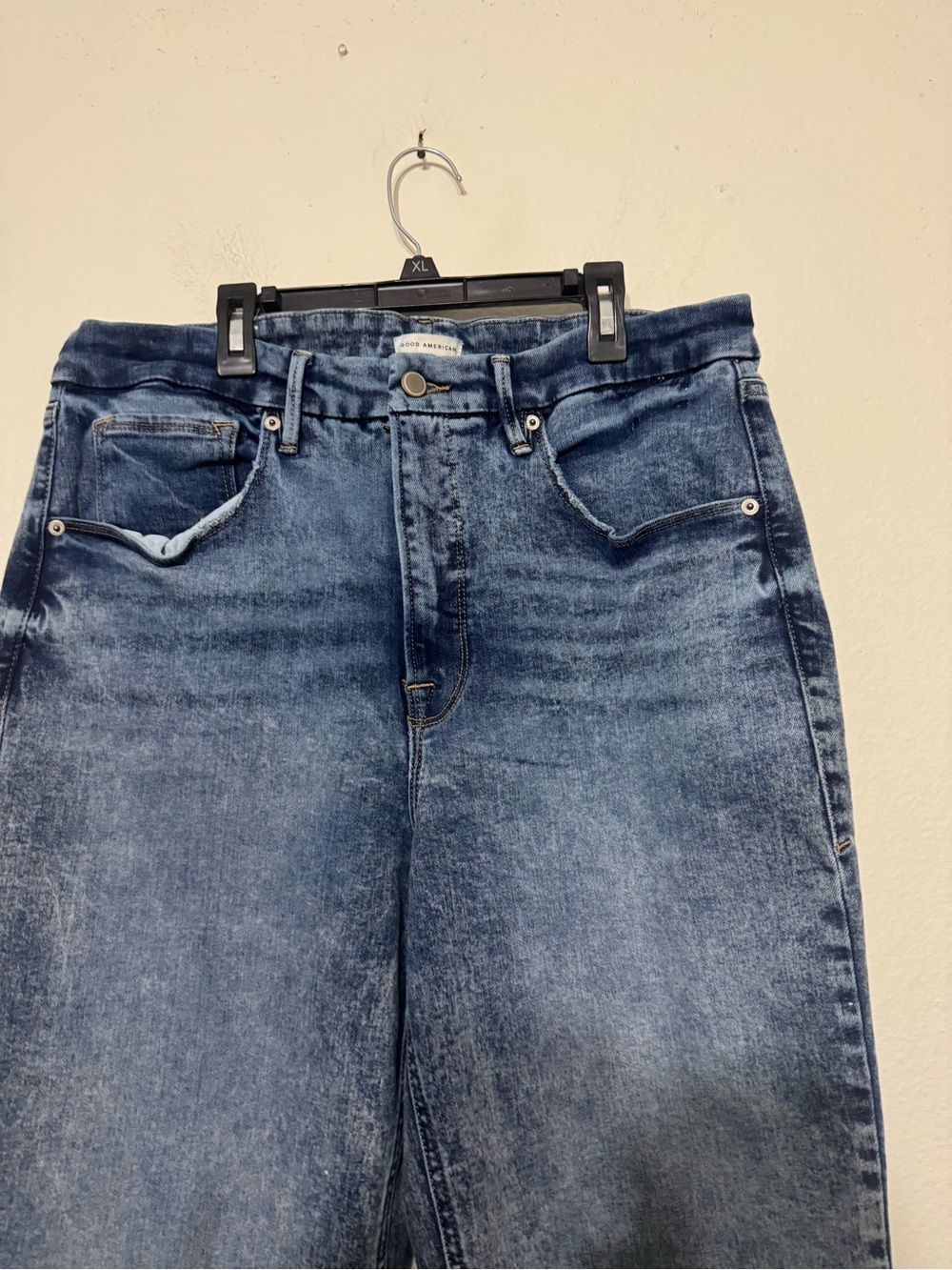 Good American Straight Leg Jeans Size 16 - Picture 2 of 9